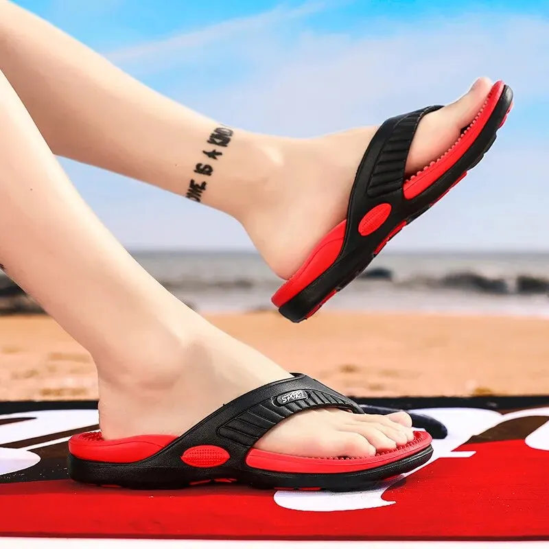 Summer Slippers Men Flip Flops - Outdoor Lighting For Your House ulasan dan harga