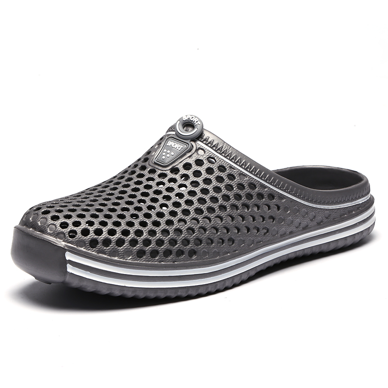 Summer Men Solid Color Sandals - Outdoor Lighting For Your Home ulasan dan harga